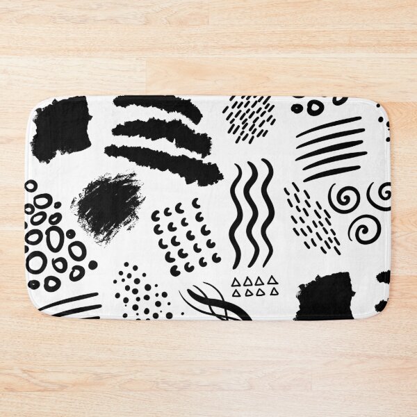 Item preview, different abstract handdrawn lines and dots designed and sold by alexvioletart.