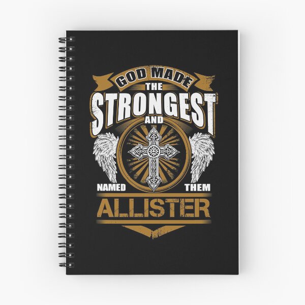 Item preview, Allister Name T Shirt - God Found Strongest And Named Them Allister Gift Item Tee designed and sold by nauglesamatha.