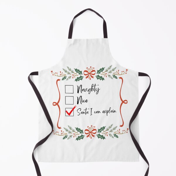 Item preview, Santa I can explain checked list designed and sold by JJs-Tees.
