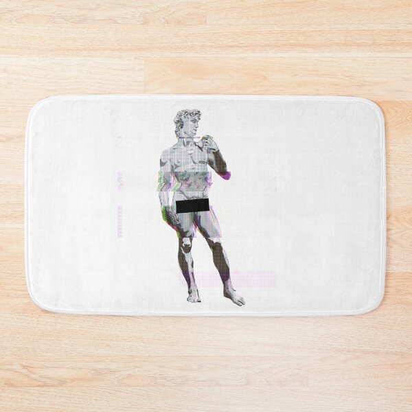 Item preview, Michelangelo’s David Wavelength Glitch  designed and sold by KristaZed.