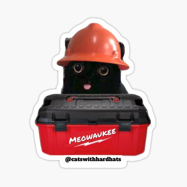 Aperçu de l'œuvre Meowaukee créée et vendue par Catwithhardhat.