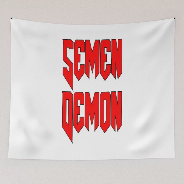 Item preview, Semen Demon Funny Gamer Name designed and sold by aventi24.