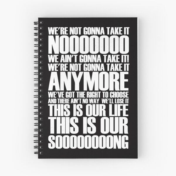 Item preview, We're not gonna take it designed and sold by LadyMisanthrope.