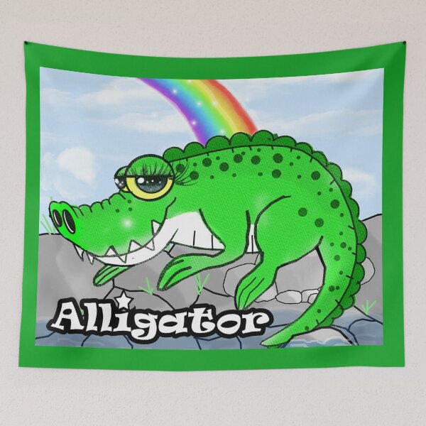 Aperçu de l'œuvre Alligator créée et vendue par Shirley cute art .
