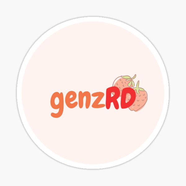 Gen Z RD Sticker