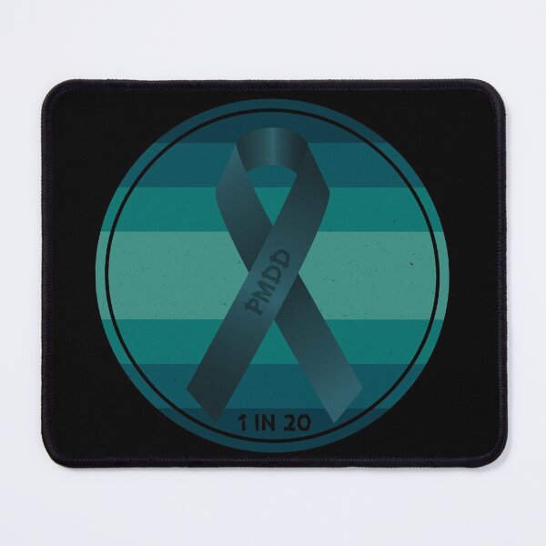 Item preview, PMDD Awareness Ribbon, 1 in 20, it is very real and often debilitating. designed and sold by Orianah.
