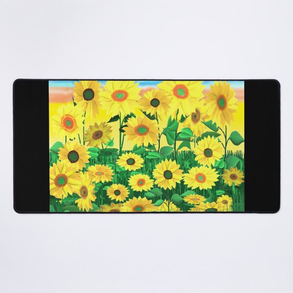 Aperçu de l'œuvre Champ de tournesol créée et vendue par ArtByLM.