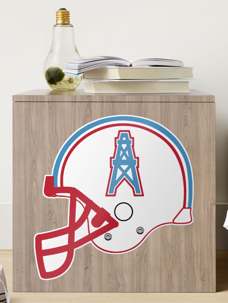 Houston Oilers vintage american football team helmet emblem Kids