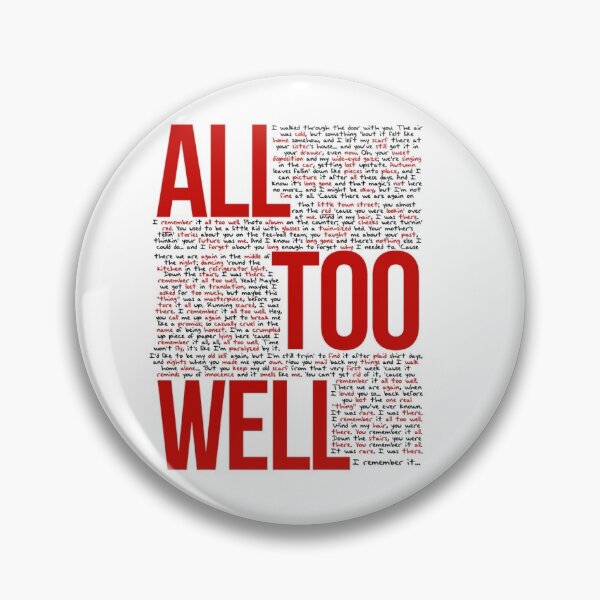 Item preview, ALL TOO WELL designed and sold by VibinPoodle.
