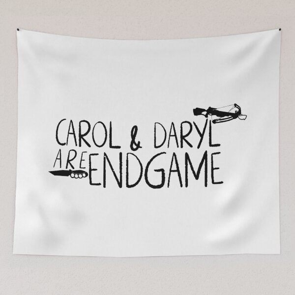 Item preview, carol and daryl are endgame black version designed and sold by mayorintrovert.