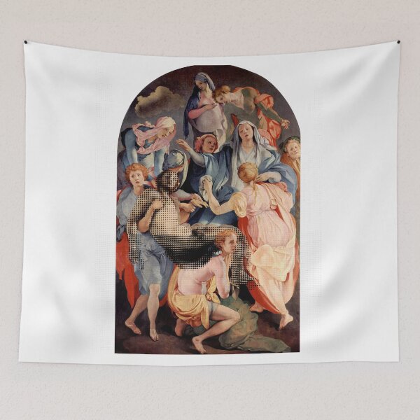Item preview, Entombment Newsprint Glitch  designed and sold by KristaZed.