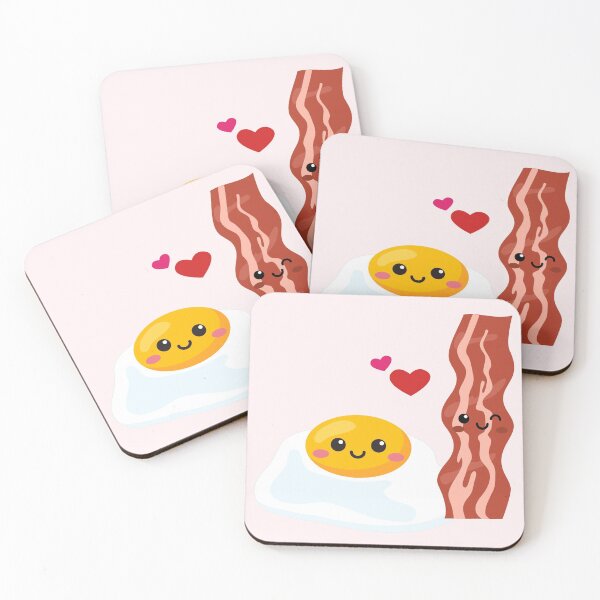 Item preview, Cute Eggs And Bacon Breakfast Cute Food  designed and sold by Simplyy  Unique.