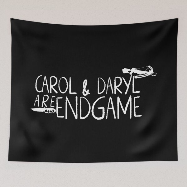 Item preview, carol and daryl are endgame white version designed and sold by mayorintrovert.