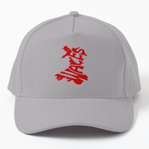 WALES RUGBY UNION BASEBALL CAP BLACK ADULT SIZE 