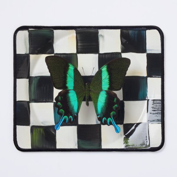 Item preview, Butterfly on checker plate designed and sold by Garry Gay.