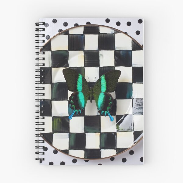 Item preview, Butterfly on checker plate designed and sold by Garry Gay.