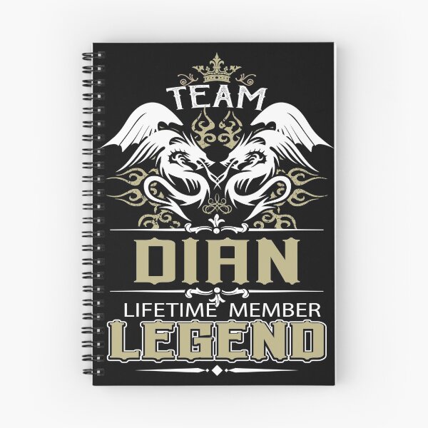 Item preview, Dian Name T Shirt - Dian Dragon Lifetime Member Legend Gift Item Tee designed and sold by artiagasonya.