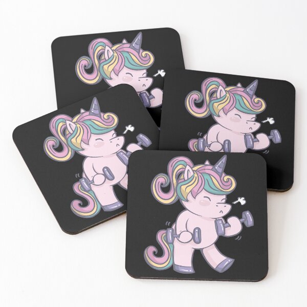 Item preview, Unicorn Weightlifting - Unicorn designed and sold by YueHeng Creates ⭐⭐⭐⭐⭐.