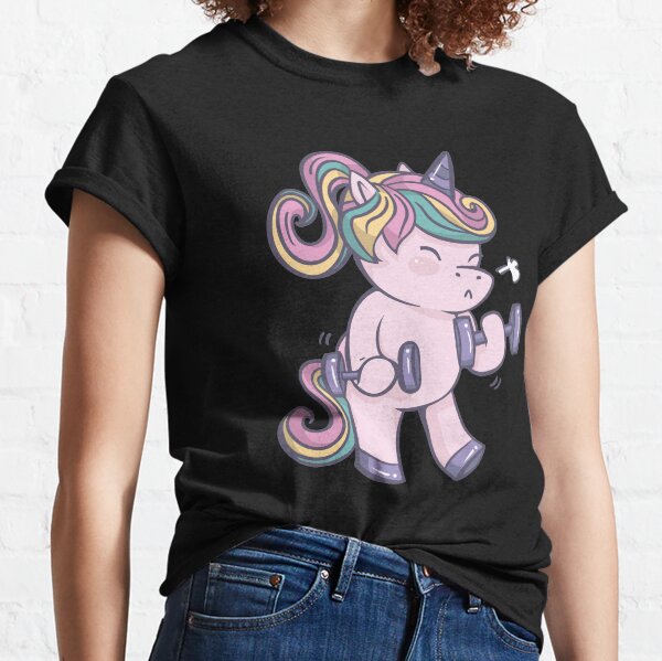 Unicorn hot sale gym shirt