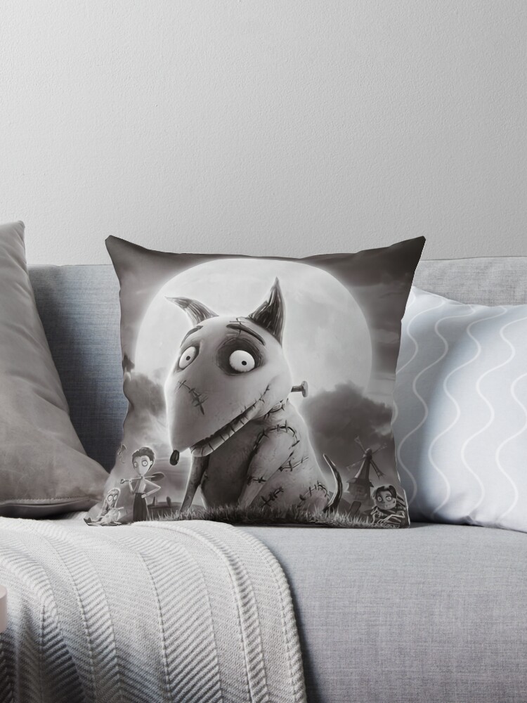 FRANKENWEENIE Throw Pillow for Sale by annquinne