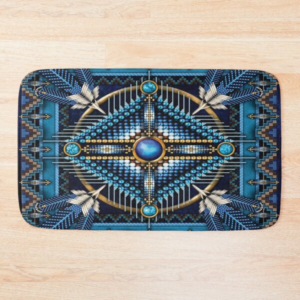 Item preview, Native American Cross Mandala African Eagle Tribal designed and sold by LarinaBeauty.