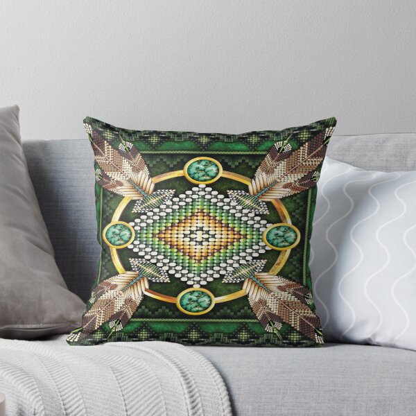Item preview, Native American Green African Eagle Tribal designed and sold by LarinaBeauty.