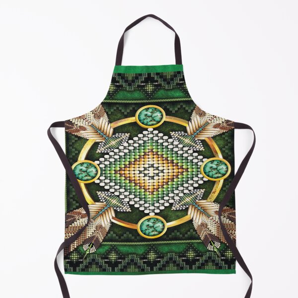 Item preview, Native American Green African Eagle Tribal designed and sold by LarinaBeauty.