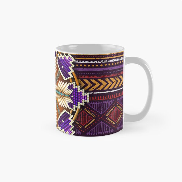 Item preview, Native American Purple Mandala African Eagle Tribal designed and sold by LarinaBeauty.