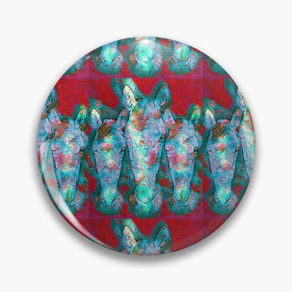 Item preview, Horse Heads Abstract Treat designed and sold by joanstratton.