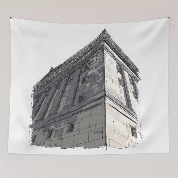 Item preview, Architecture Sketch designed and sold by KristaZed.
