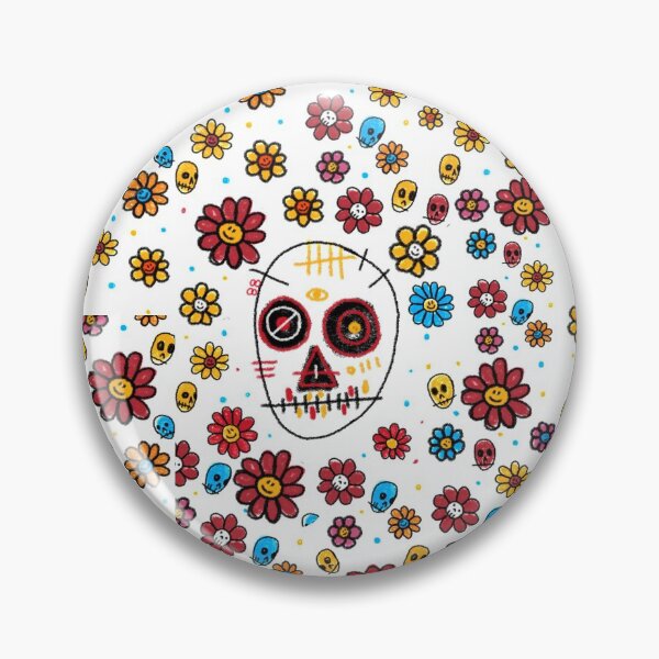 Item preview, Colorfull Skull Neo designed and sold by Radio88apparel.