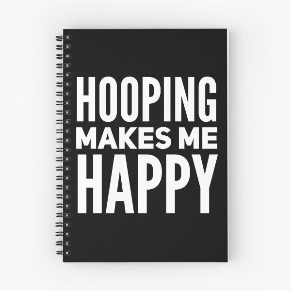 Item preview, Hooping Makes Me Happy designed and sold by ASAPPTEES.