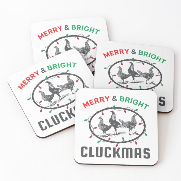 Item preview, Merry & Bright Cluckmas designed and sold by RKMR.