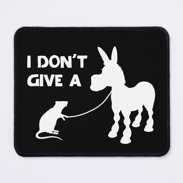 Item preview, I don't give a rats ass designed and sold by pnkpopcorn.
