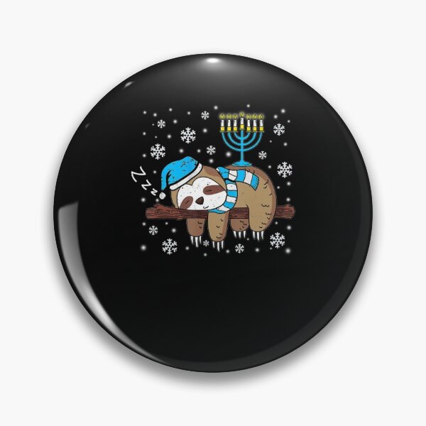 Item preview, Sleeping Sloth Menorah Hanukkah Chanukah Animal Jewish designed and sold by whenevery3.