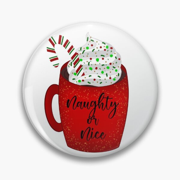 Item preview, Naughty or nice hot chocolate  designed and sold by rachmach95.