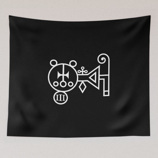 Item preview, Amdusias sigil - Goetia (uncircled / white) designed and sold by Shadow Kingdom.