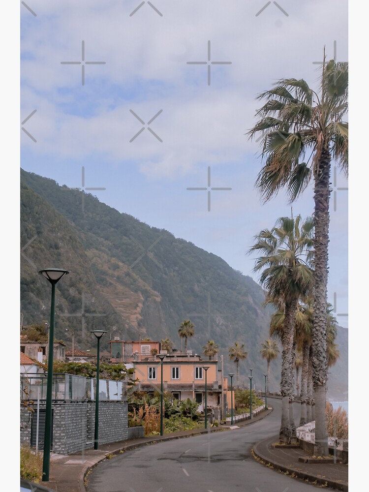 "Photography of a house in Seixal Madeira (Portugal)" Sticker for