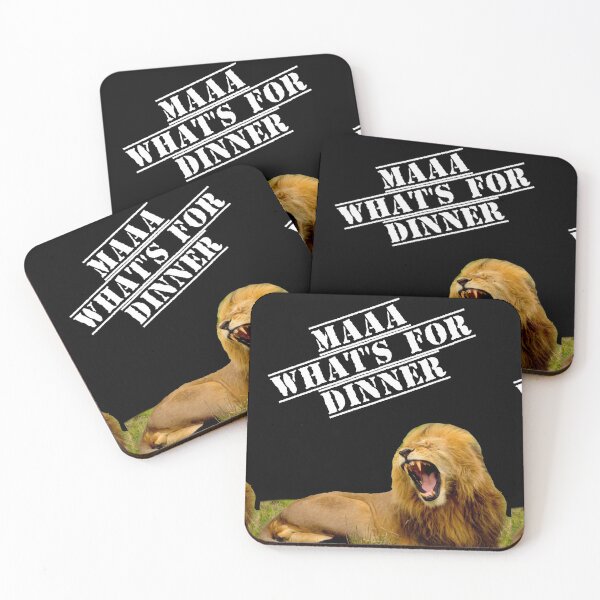 Item preview, Lion -- Maa what's for dinner  designed and sold by Spasija.