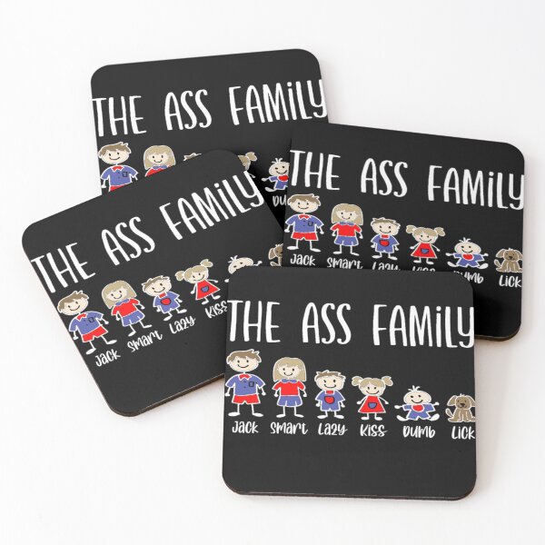 Item preview, The ass family designed and sold by pnkpopcorn.