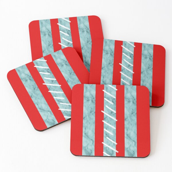 Item preview, Red Marble Stripes designed and sold by SimpleLee.