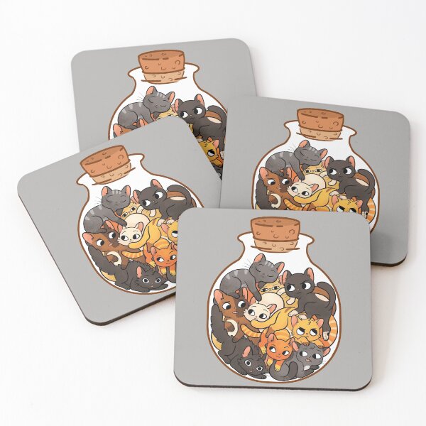 Item preview, Bottle of Cats designed and sold by katiecrumpton.