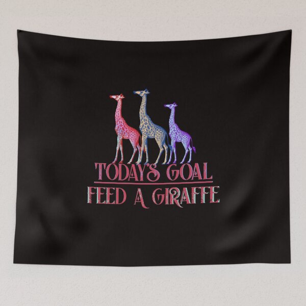 Item preview, Zoo Animals Today's Goal Feed a Giraffe designed and sold by 4Craig.