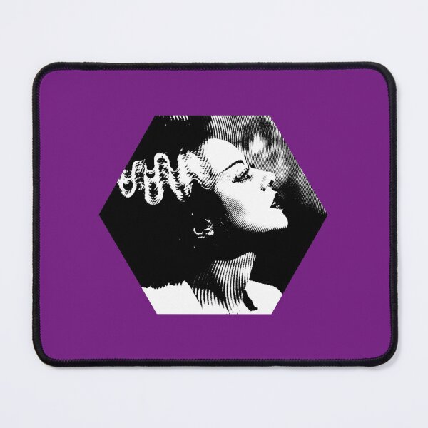 Item preview, Bride of Frankenstein (Hexagon print) designed and sold by InkThinkArt.