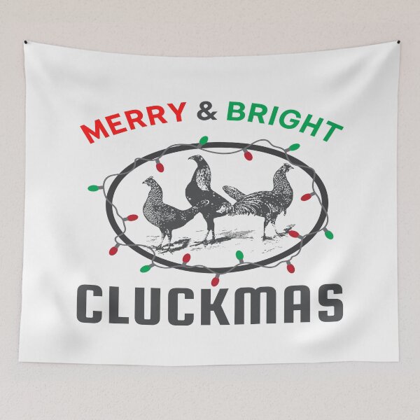 Item preview, Merry & Bright Cluckmas designed and sold by RKMR.