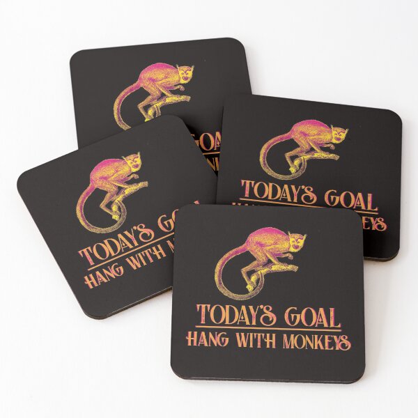 Item preview, Zoo Animals Today's Goal Hang with the Monkeys designed and sold by 4Craig.