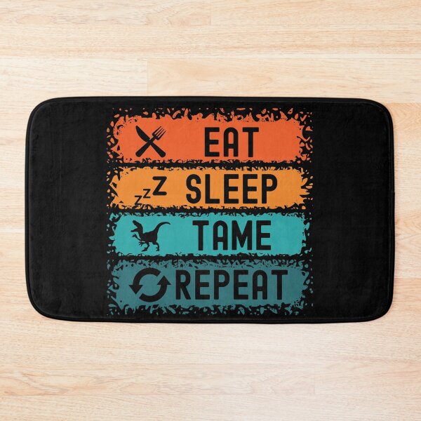 Item preview, Eat Sleep Tame Repeat Gamer Funny Survival Outdoors Camping designed and sold by S-JDesigns.