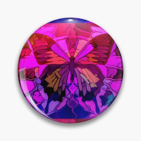 Item preview, Ulysses Butterfly Purple n Pink Patterns designed and sold by joanstratton.
