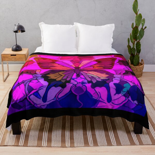 Item preview, Ulysses Butterfly Purple n Pink Patterns designed and sold by joanstratton.