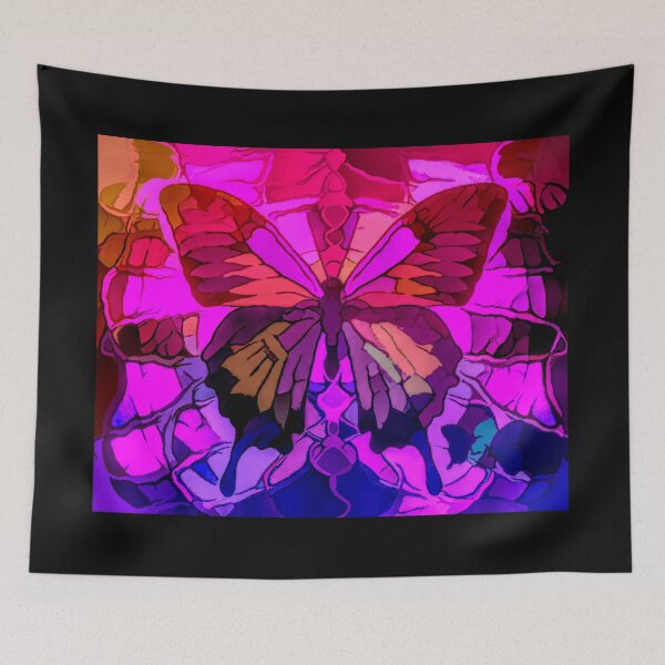 Item preview, Ulysses Butterfly Purple n Pink Patterns designed and sold by joanstratton.